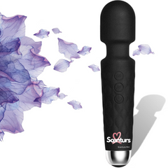 Click to see full view Scenturs Massager Machine for Women -Rechargeable Wireless Mini Body Massager with 28 Vibration Modes, Fast Charging, 8 Speeds and Water Resistant-Massager Machine for Full Body